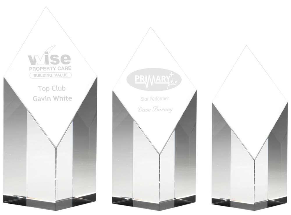 JB1020C Diamond Glass Column Award